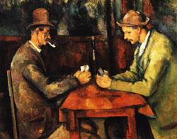 Paul Cezanne The Card Players oil painting picture